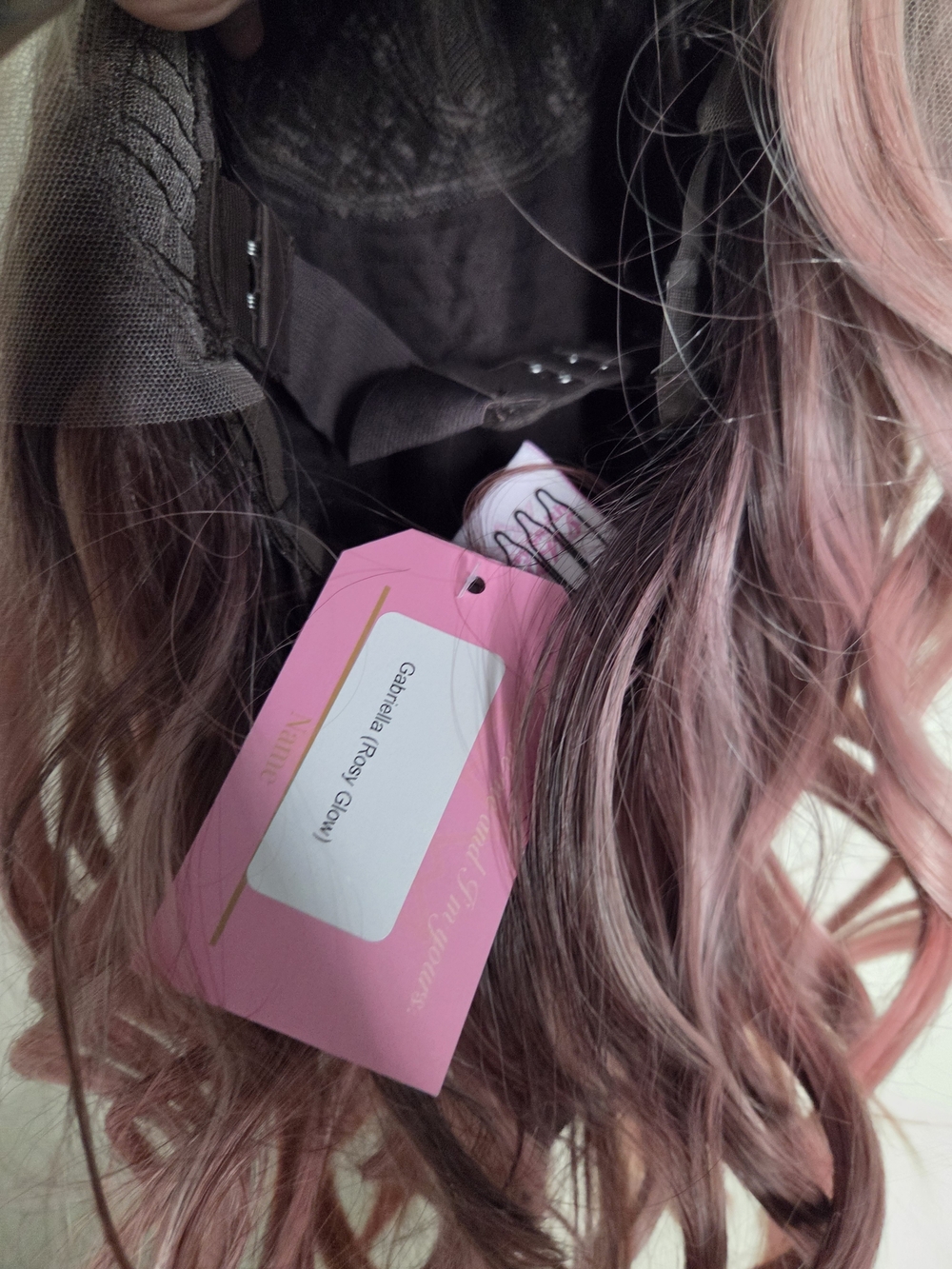 Gabriella (Rosy Glow) Chelsey Smith Crowns Wig - Picture 4 of 7